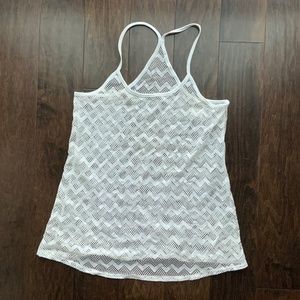 PINK VICTORIA'S SECRET Cover-up Racerback in White. Size S.